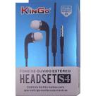 Fone de Ouvido P2 Kingo S4 Com Fio Estéreo Preto