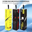 Fone De Ouvido P2 L38 Som Potente Microfone Embutido LU-L38