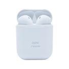 Fone de Ouvido Par Sem Fio Duplo Wireless OEX TWS11 Branco Fone de Ouvido Par Sem Fio Duplo Wireless OEX TWS11 Branco