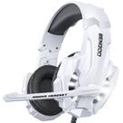 Fone de ouvido para jogos BENGOO Pro para PS4 PS5 PC Xbox One - Branco