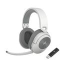 Fone de ouvido para jogos Corsair HS55 Wireless com Bluetooth branco