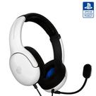 Fone de ouvido para jogos PDP AIRLITE Wired Stereo para PlayStation 5 branco