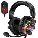 Fone de ouvido para jogos Tatybo para PS5 PS4 Xbox com som surround 7.1