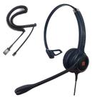 Fone de ouvido para telefone IPD IPH-250 com microfone com cancelamento de ruído