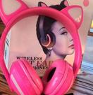Fone de ouvido rosa