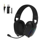 Fone de ouvido sem fio ATTACK SHARK L90 ultraleve com microfone preto