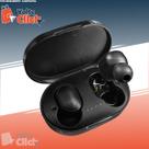 Fone de Ouvido Sem Fio Bluetooth 5.0 Preto Intra Auricular Microfone Integrado Controle de Toque Anti Ruído Portátil