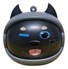 Fone De Ouvido Sem Fio Bluetooth Carinha Cachorro Gato Preto