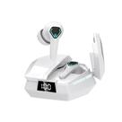 Fone de ouvido sem fio Bluetooth para jogos Delay White, sem jogos