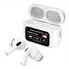 Fone de Ouvido sem Fio Bluetooth TWS Smart Touch Screen ANC Cancelando Ruído Com Visor LCD Suporte