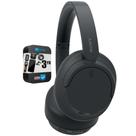 Fone de ouvido sem fio com cancelamento de ruído Sony WH-CH720N/B preto