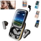 Fone de ouvido sem fio Eloquacifi Magic Slide 2024 com tela sensível ao toque Fone de ouvido sem fio Eloquacifi Magic Slide 2024 com tela sensível ao toque