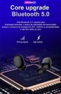 Fone De Ouvido Sem Fio Original A Via Bluetooth A6S Pro Preto Pequeno Originais Fones