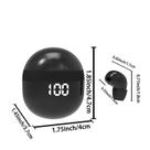 Fone de ouvido sem fio para dormir TWS Mini Invisible com display LED