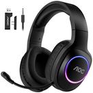 Fone de ouvido sem fio para jogos AOC para PS5, PS4, Nintendo Switch, PC