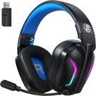 Fone de ouvido sem fio para jogos Fachixy FC-300 50H com bateria LED