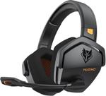 Fone de ouvido sem fio para jogos NUBWO G06 Dual com microfone para PS5, PS4, PC
