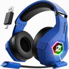 Fone de ouvido sem fio para jogos Ozeino para PC, PS5, PS4 com microfone