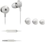 Fone de Ouvido Sem Fio Philips Bass+ SHB-4305BK/00 com Bluetooth/Microfone Branco Fone de Ouvido Sem Fio Philips Bass+ SHB-4305BK/00 com Bluetooth/Microfone Branco