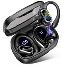 Fone de ouvido sem fio Poounur Sport Bluetooth 5.3 50H Playtime IP7