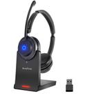 Fone de ouvido sem fio Rownfusny R02P Bluetooth 5.3 com microfone com cancelamento de ruído