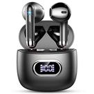 Fone de ouvido sem fio Wasart Bluetooth 5.3 32H Playtime IP7 preto