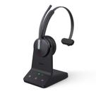 Fone de ouvido sem fio Yealink WH64 DECT Bluetooth 185m de alcance