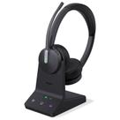 Fone de ouvido sem fio Yealink WH64 DECT e Bluetooth Dual UC Zoom