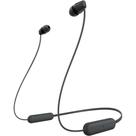 Fone de Ouvido Sony In-Ear WI-C100 Bluetooth - Preto Fone de Ouvido Sony In-Ear WI-C100 Bluetooth - Preto