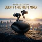 Fone de ouvido soundcore liberty 4 pro preto anker