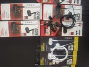 Fone de ouvido stereo com fio Extra Bass