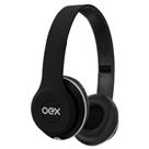 Fone de Ouvido Style Headphone Cabo 1,6m Preto - Newex