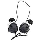 Fone de ouvido tático ATAIRSOFT Unlimited Power Intercom Preto