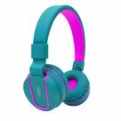 Fone De Ouvido Teen Fluor Hs107 Oex - Turquesa E Rosa