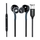 Fone De Ouvido Tipo-c Graves Fortes Volume Microfone Hrebos - HREBOS