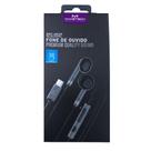 Fone de Ouvido Tipo-C Maketech PC-052P com Fio Fone de Ouvido Tipo-C Maketech PC-052P com Fio