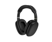 Fone de ouvido TJ Active Noise Cancelamento de Ruído Bluetooth em couro