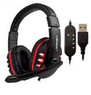 Fone de ouvido usb gamer lehmox 7.1 lef-1040