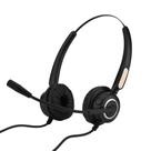 Fone de ouvido USB para call center Sanpyl Binaural Over Ear com microfone