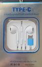 Fone de Ouvido USB Tipo C com volume e microfone