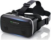 Fone de ouvido VR Shinecon G15 com alto-falantes para telefones pretos