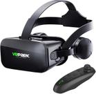 Fone de ouvido VR VR Park V10 com controle remoto para iPhone Android - preto