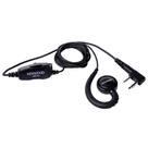 Fone de ouvido Walkie Talkie Kenwood KHS-31C C-Ring com microfone e PTT
