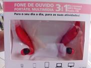 Fone de ouvido Fone de ouvido