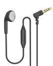 Fone de Ouvido YAJOJO com Microfone Lado Único Plugue 3,5mm Preto Fone de Ouvido YAJOJO com Microfone Lado Único Plugue 3,5mm Preto