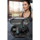 Fone Esportivo Sem Fio Gancho Bluetooth Resistente Suor Fone Esportivo Sem Fio Gancho Bluetooth Resistente Suor