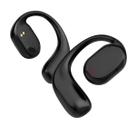 Fone Fitness Preto Condução Óssea Sensor Touch para Corrida Fone Fitness Preto Condução Óssea Sensor Touch para Corrida