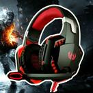Fone Gamer Headset USB Com Led e Mic para PC Xbox PS