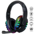 Fone Gamer Iluminação Led P2 Microfone Ajustável
