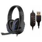 Fone Gamer Lehmox Lef-1040 Som Imersivo Confortável P4/xon Preto